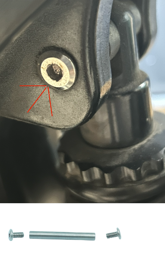 NANROBOT Front and Rear Spring Fixing Screw Set