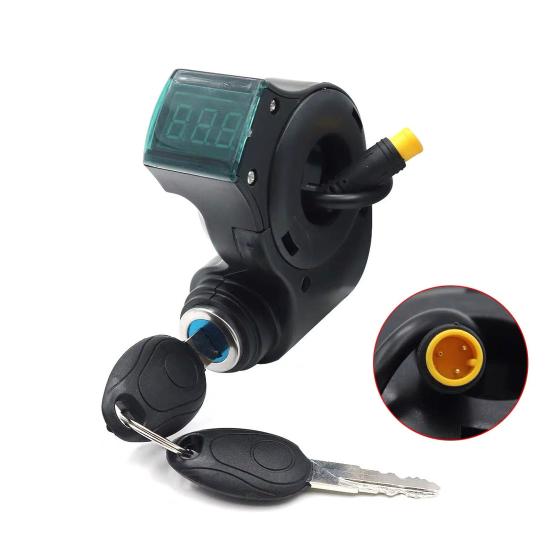 NANROBOT Digital Display Voltmeter and Ignition Lock