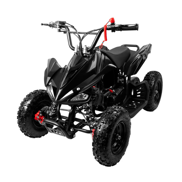 NAKTO Ktoebyco 49cc 2-Stroke Gas Mini ATV for Kids, Air-Cooled Engine, Pull Start, 6" Steel Wheels, Disc Brakes