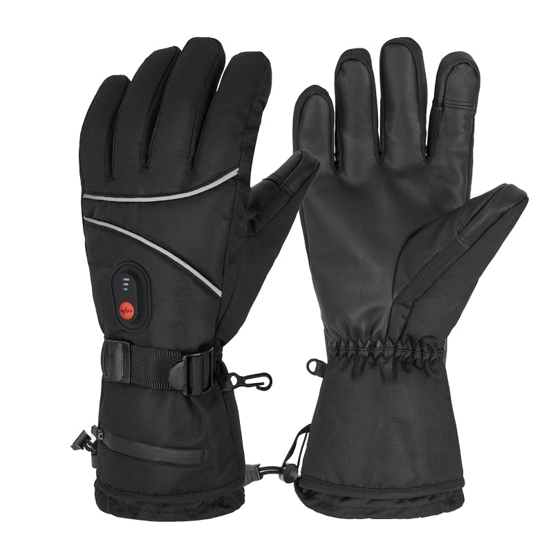 HappyRun Winter-Ready Electric Heated Cycling Gloves