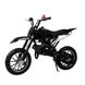 NAKTO Gpower Gasoline 49cc Dirt Bike for Kids 6-15,2-Stroke Gas Power Mini Dirt Bike,Black
